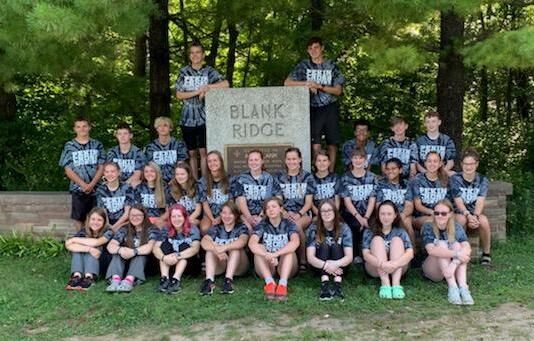 Panthers return from cross-country camp (2-4 column photo)